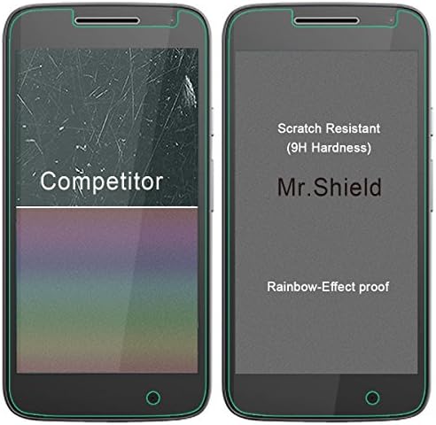 Mr. štit [5-PACK] dizajniran za Motorola Moto G4 Play/Moto G Play [kaljeno staklo] zaštitnik ekrana sa