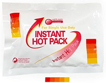 EZGOODZ Instant Hot Packs za ublažavanje bolova 6 x 8, flasteri za grijanje 10 pakovanja, Instant