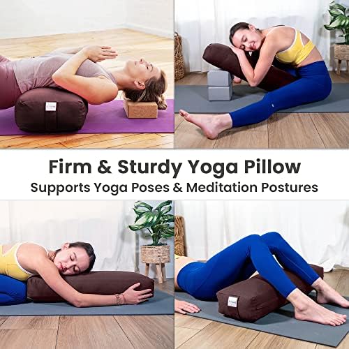 Sol Living Yoga Bolster jastučni rekturni rekturijski medijacijski jastuk Pamuk Meditacija