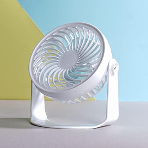 SOLUSTERKE USB ventilatni ventilator ventilatorski ventilatorski ventilatorski ventilator prijenosni ventilator Svestrani ventilator vertikalni električni ventilator ventilator za ured za ured, bijeli
