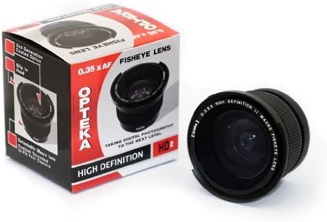Optek .35x II super široko-aktni kut panoramski makro riblje leće za prenošenje uživo HD kamere