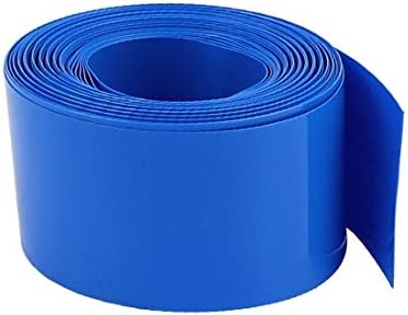Novi LON0167 30mm Stan istaknuta širina 10m Dužina Pouzdana efikasnost PVC toplotna skupljana cijev plava