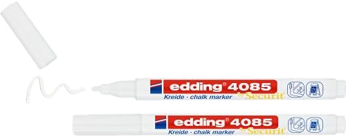 EDDING 4085 Krack marker - bakar - 1 kreda - okrugla NIB 1-2 mm - Fino-Nib mokri olovka za ormariće,