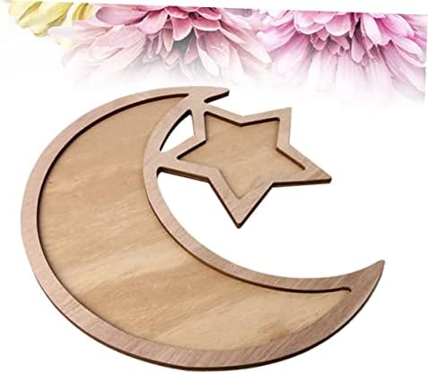 Aboofan 1pc Eid Ramadan Bairam Platter Islamske ploče za suđe za suđe za hranu Datume za zabave Snaga