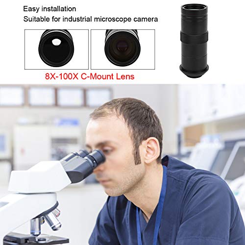 100x zumiranje C Mount objektiv optički C Mount objektiv ABS CCD industrijska kamera za industrijsku