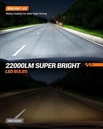 Brtveyght H11 Svjetske žarulje 9005 H11 LED žarulje Combo, 200W 44000 lumeni H11 / HB / H8 9005