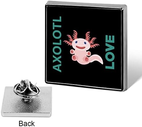 Ljubav Slatka ružičasta Axolotl igle za ruksak Squard BADGE PINS Cute broš igle za ukrase za zabave