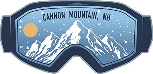 Cannon Mountain New Hampshire Ski Adventures Suvenir 2-Inčna Vinilna Naljepnica Naljepnica Planinski