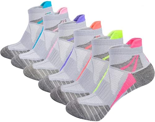 J.WMeet ženske čarape za gležnjeve Atletski jastuk za prozračice izvedbe Sport Tab Pamuk Quarter