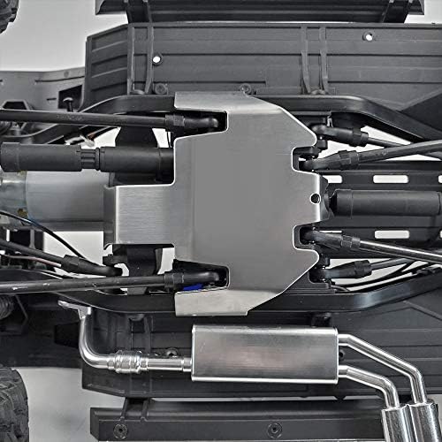 Rclions nehrđajućeg čelika kliznog centra za zaštitu ploče šasije za TRX6 G63 TRX4 Defender G500