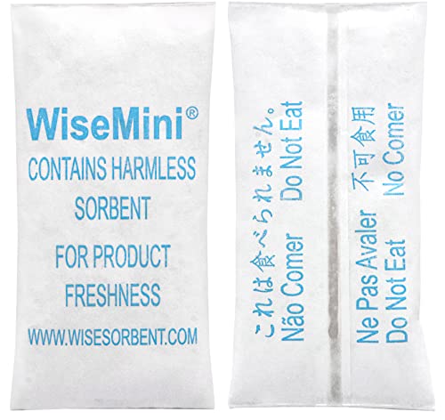 Wisesorb 5 Gram silika Gel paketi, 60 paket Dessicant paketa, Vlažnost paketa, apsorberi vlage za čuvanje