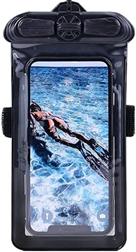 Vaxson futrola za telefon Crna, kompatibilna sa OnePlus 10R 5G vodootpornom torbicom suha