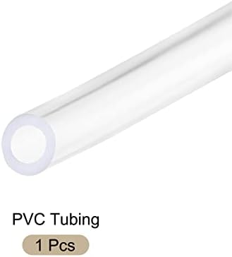 Rebower Clear Plastic PVC cijev fleksibilna Vinilna cijev, [za crijevo za vodu za navodnjavanje vrta,