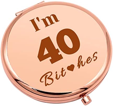 40. rođendanski pokloni za žene 40 godina rođendanski pokloni kompaktno ogledalo za šminkanje za mamu suprugu