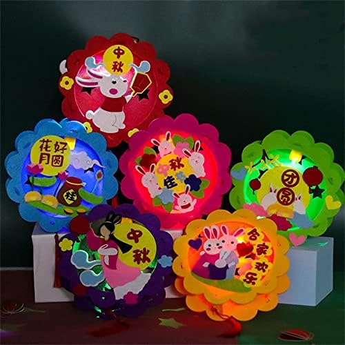 Houchu festival Lantern Cute Festival Poklon Poklon Viseća svjetiljka DIY materijal Pack Ručno rađeni