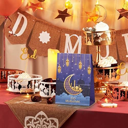 KUYYFDS Party torbe, Eid Mubarak poklon torbe Sweet Bags Ramadan Festival Favor torbe za Ramazan poklon pakovanje 35KOM Ramadan dekoracije