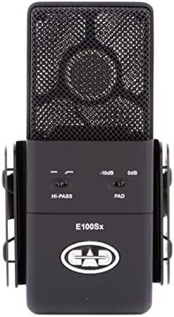 CAD Audio E100SX Superkardioidni kondenzatorski mikrofon sa velikom dijafragmom, Crni
