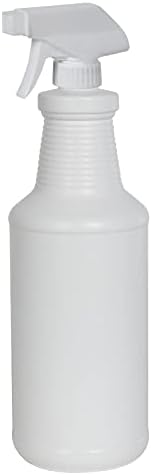 Plastične bočice sa raspršivačem za čišćenje, prazne i višekratne, 32 oz., Bijele, HDPE boce, nepropusne
