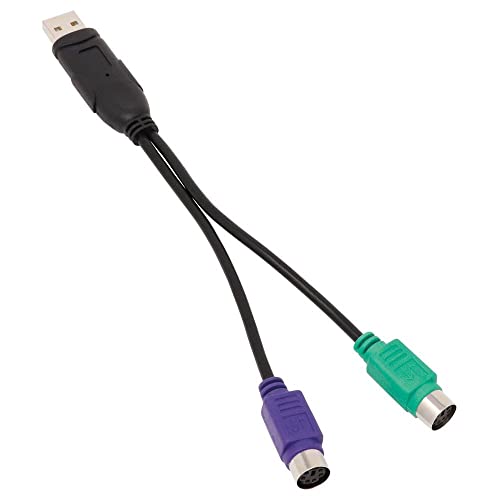 AINEX ADV-108C PS / 2 kabl za pretvorbu, mini din 6 ženska x 2 za USB tipa muško