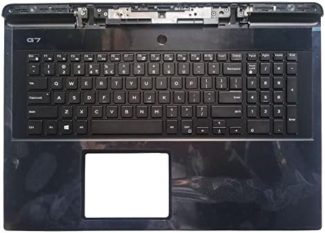 Laptop Replacement Keyboard kompatibilan za DELL G7 7790 17-7790 06WFHN 00YW0N us Layout sa Palmrest gornjim poklopcem kućišta