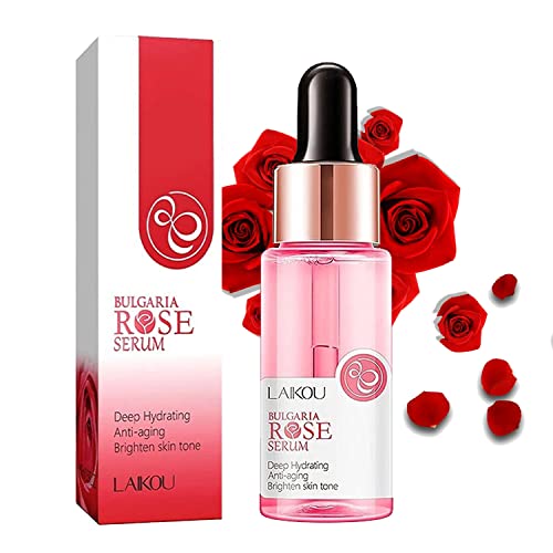 Rose hidratantni Serum za lice protiv starenja protiv bora glatka suština poboljšajte kožu lica svakodnevna njega