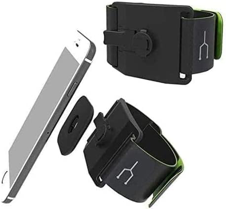 Navitech Black Mobile Phone Vodootporni kaiš za pokretanje pojasa - kompatibilan sa C7 pametnim