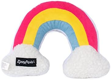 Zippy Paws Squeakie Pattiez-Rainbow Dog Squeak Toy-Squeak Sakrij i baci