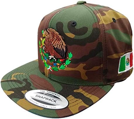 Meksički snapback šeširi vezeni štit i zastava