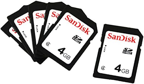 Lot 6 SD kartica Sandisk 4GB SDHC flash memorijska kartica za Sony Canon Nikon kamere