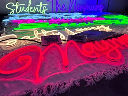 Prilagođeni Neonski natpisi, ručno rađeni personalizirani LED neonski natpisi za proslavu rođendana kućne