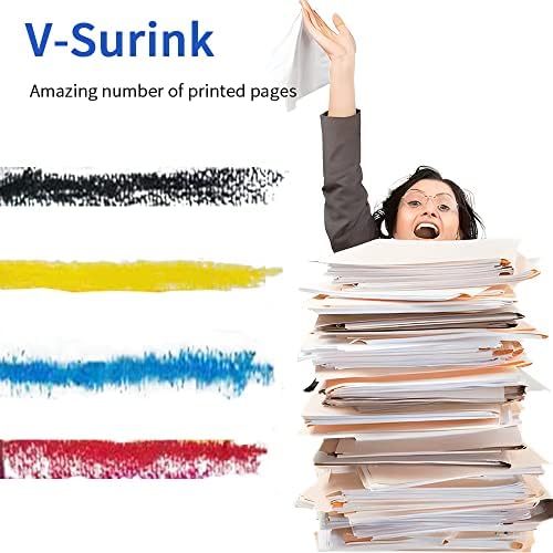 V-Surink prerađeni kertridži sa mastilom zamena za HP 94 150 100 H470 7410 7310 7210 9800 Deskjet