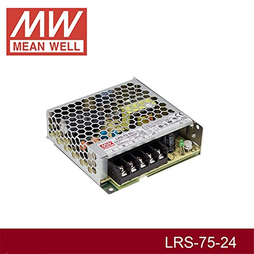 Srednje dobro originalni LRS-75-24 24V 3.2 a meanwell LRS-75 24V 76.8 W preklopno napajanje sa jednim izlazom