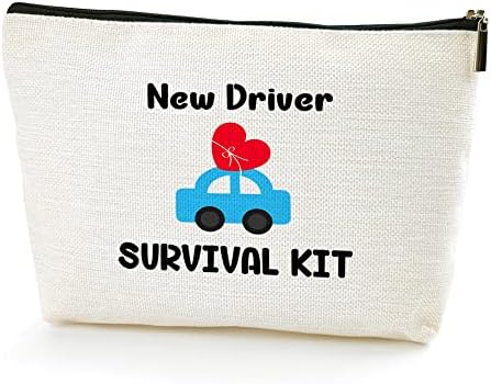 BOSENING nova kozmetička torba za preživljavanje vozača polaganje vozačkog ispita slatka torba za šminkanje poklon