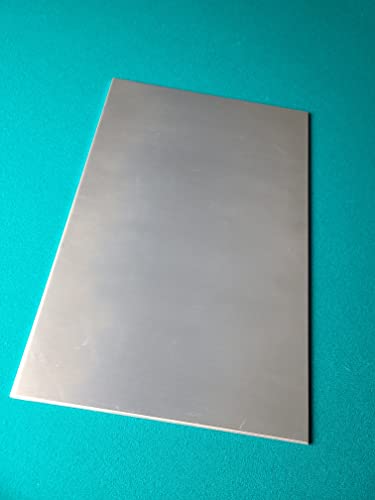 250 aluminijumska metalna ploča-12 x 24 x 1/4 - ravna obična ploča ploča Aluminijumska legura 6061T6 Je Legura