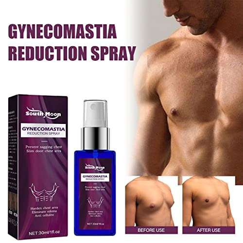 AUCHEST Gynecomastia Reduction Spray, Novi Gynecomastia Reduction celulit Spray, Gynecomastia