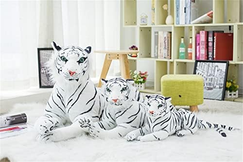 Uongfi 30-120cm Simulacija Bijela tigra plišana igračka slatka punjena životinjska jastuka jastuka