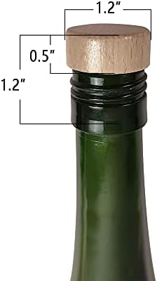 Jeherke Smiješne čepove za višekratnu upotrebu za boce, smiješna izreka čep boca za drvo, bar