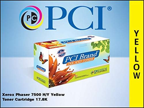 PCI brend kompatibilan Toner za zamjenu za Xerox Phaser 106r01438 7500 Žuti Toner 17.8 K prinos