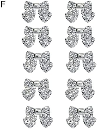 Veliki 3D dekori za nokte više stilova pribor za nokte sjajna površina višenamjenski luk-čvor