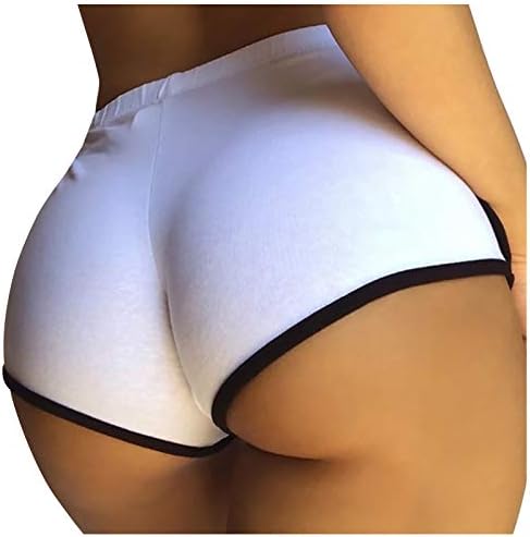 ZDFER plijenske gaćice za žene Casual Yoga kratke hlače za podizanje škrti za dizanje šorc visokog