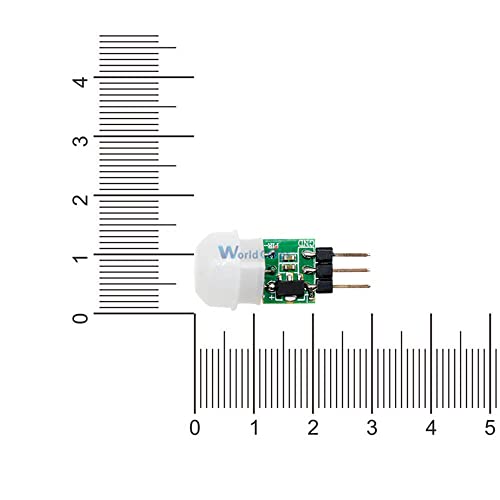 10 kom Mini ir piroelektrični infracrveni PIR pokret ljudski Senzor automatski detektorski modul Am312