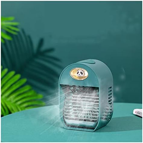 Jkyyds Fan-Klima ventilator Student mali prijenosni Mute Desktop ovlaživač noćnog svjetla za prskanje