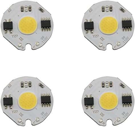 ZCZQC LED čip 4kom 110v 3W bijela velika snaga COB LED COB lampa perle LED lampa žarulja čipovi svjetlo-emiter diodni čipovi