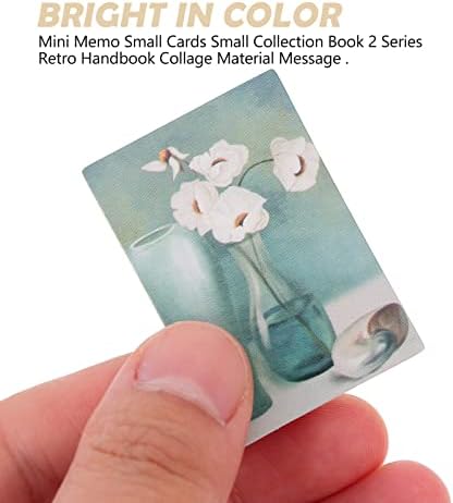 SewAcc spiralna notebook 8pcs Vintage Mini belemos Mini pisanje Kartice Mala kolekcija Rezervirajte