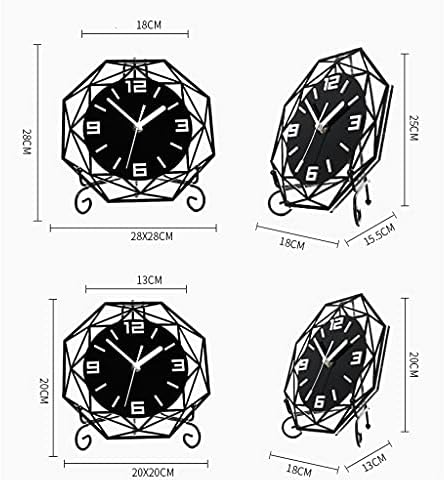 UxZDX Stolni satovi Moderni dizajn Stolni sat Sat za kućnu dnevnu sobu Dekoracija zanata Poklon
