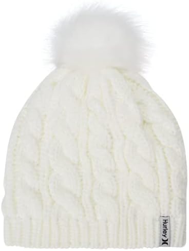 Hurley ženski zimski šešir - San Marino Hand-Knit Slouchy pom pom Beanie
