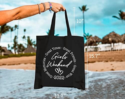GXVUIS Platnena torba za žene minimalizam torbe preko ramena za kupovinu radnih poklona za prijatelje djevojke