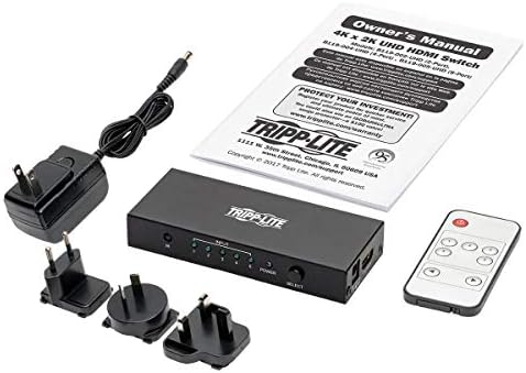 Tripp Lite HDMI prekidač 5-port za video i audio 4K x 2K UHD 60 Hz sa udaljenim HDMI 2.0 HDCP 2.EDID