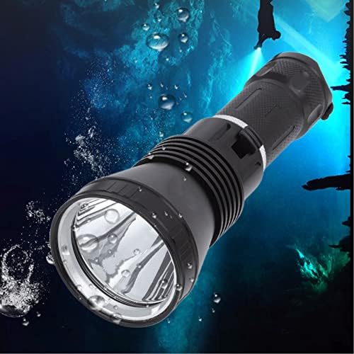Podvodna video svjetlost, lagana 8000LM P50 Quad core ronjenje 100 metara aluminijumske ronilačke svjetiljke