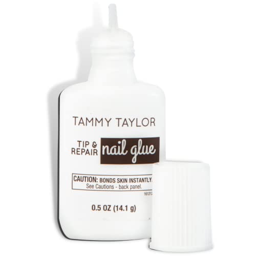 Tammy Taylor Tip & Repair Glue | Strong Nail ljepilo za štampu na noktima | popravke prirodni nokti,